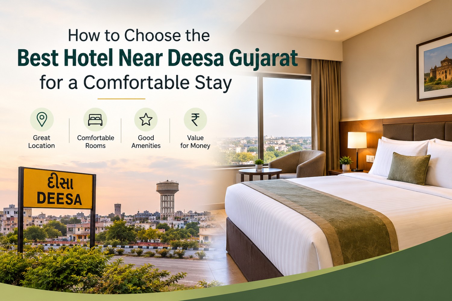 How to Choose the Best Hotel Near Deesa Gujarat for a Comfortable Stay